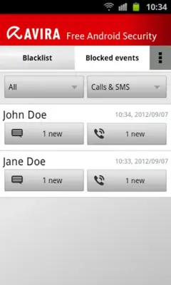 Avira Free Android Security android App screenshot 1